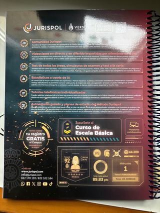 Libro resumen temario Policia Nacional de Jurispol