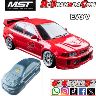 CARROCERIA MST MITSUBISHI EVO V TRANSPARENTE