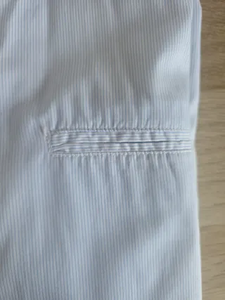 Camisa manga larga Springfield Talla S Rayas Azul