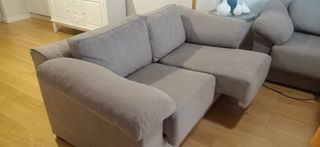 Conjunto Sofás modular color topo 3+2 plazas