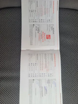 SEAT Exeo 2.0 TDI "140.000Km" PEGATINA B AÑO 2011