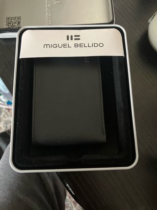 Billetera piel Miguel Bellido negra