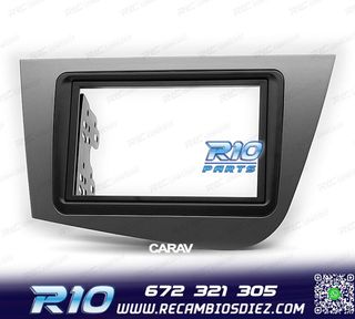 MARCO RADIO 2 DIN GRIS PARA SEAT LEON 05-12