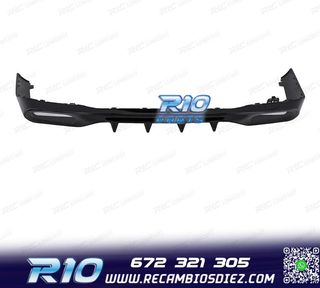 DIFUSOR MERCEDES W206 AMG 21- LOOK C43 + COLAS ESCAPE NEGRO