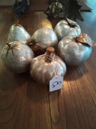 Frutas decorativas metal