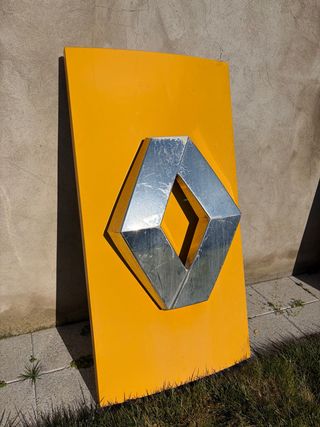 Letrero Renault Concesionario luminoso
