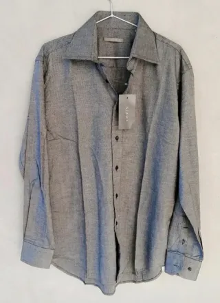 Camicia uomo Niama Man, Conbipel, tg M, grigia