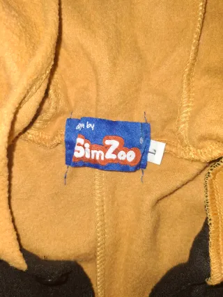 Pijama disfraz oso panda