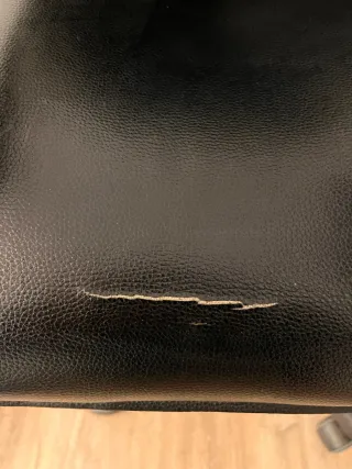 Silla de escritorio negra