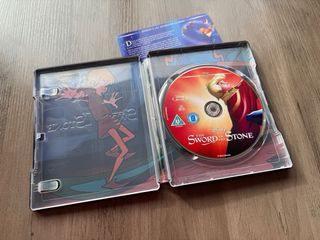 Merlin El Encantador Steelbook Disney Blu-ray