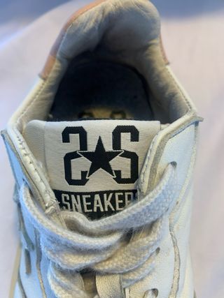 Scarpe 2 Star Beige/Bianche