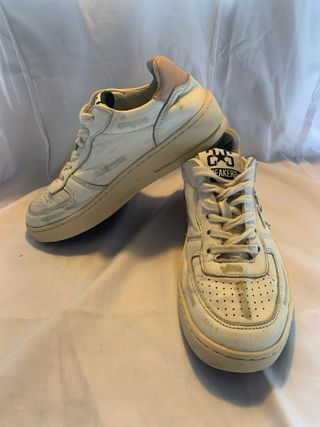 Scarpe 2 Star Beige/Bianche