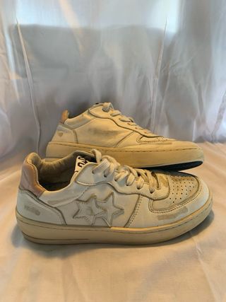 Scarpe 2 Star Beige/Bianche