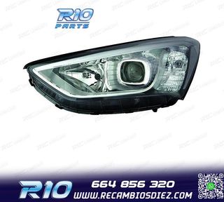 FARO IZQ HYUNDAI SANTA FE 13-17 LUZ DIURNA LED
