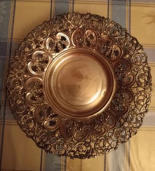 Centro de mesa plata Meneses