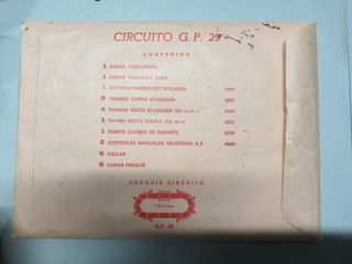 Scalextric GP29 - Circuito de Carreras