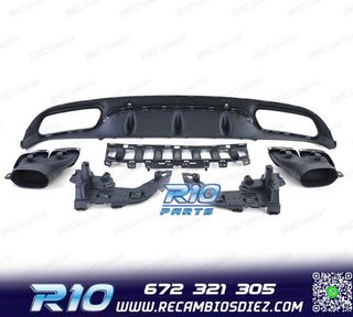 DIFUSOR MERCEDES CLASE C C205 COUPÉ 15-18 AMG PDC + COLAS E