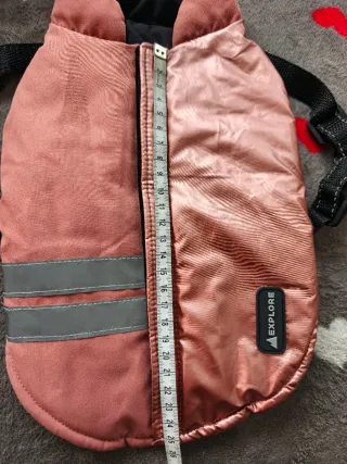 Abrigo para perro pequeño rosa