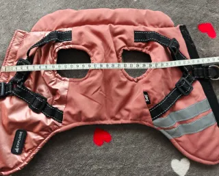 Abrigo para perro pequeño rosa