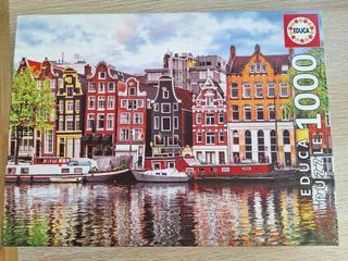 Puzzle Educa 1000 piezas Amsterdam