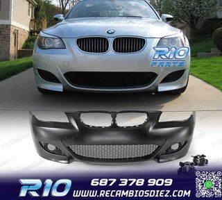 KIT CARROCERIA BMW E60 03-07 LOOK M5 SRA DOBLE SALIDA + ANTI