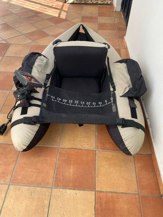 Pato de pesca con sonda