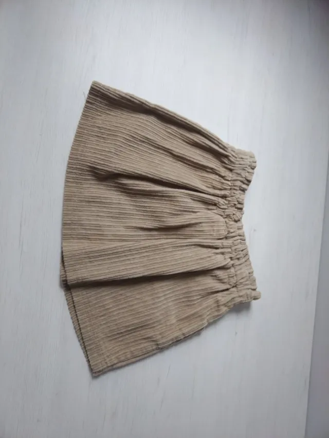 Falda Mayoral marrón T.36 meses