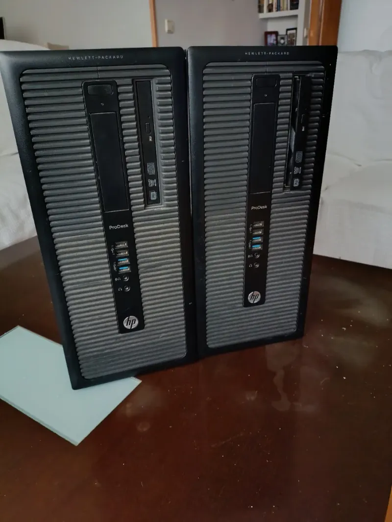 2 x HP ProDesk 600 G1 TWR