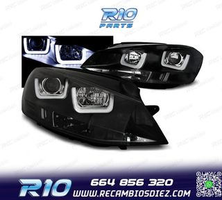 FAROS VOLKSWAGEN VW GOLF 7 12-17 GTI LUZ DIURNA LED FONDO NE