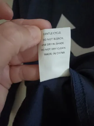 Camiseta azul ancla mujer talla L