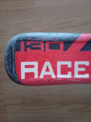Esquís Atomic Race 6 130cm con fijaciones