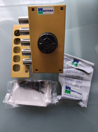 Cerradura Mottura 406 Dorada Izquierda