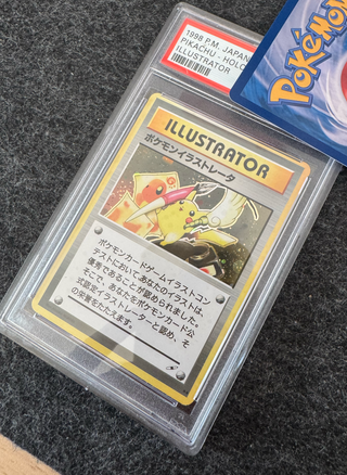 Carta Pokémon Pikachu Illustrator PSA