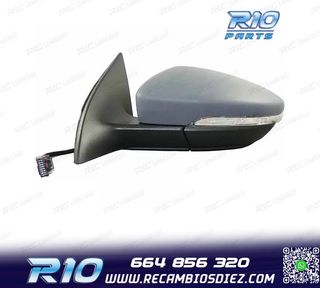 ESPEJO RETROVISOR IZQ VOLKSWAGEN SCIROCCO 08-14 6 PIN