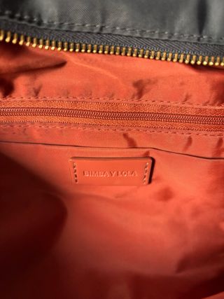 Bolso Bimba y Lola Azul Marino y Dorado