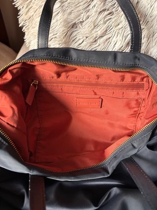 Bolso Bimba y Lola Azul Marino y Dorado