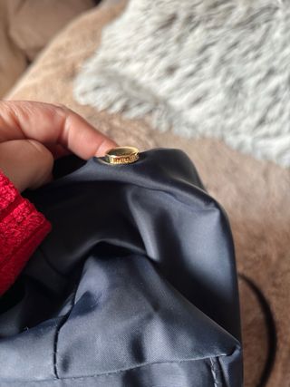 Bolso Bimba y Lola Azul Marino y Dorado