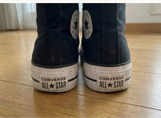 Converse Plataforma Negras