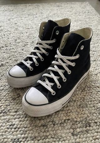 Converse Plataforma Negras