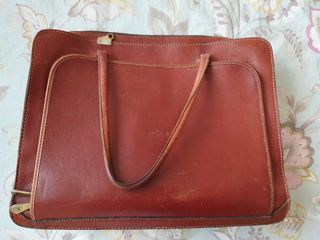 Maletín de piel de estilo vintage