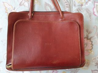 Maletín de piel de estilo vintage