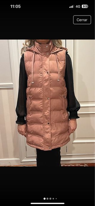 Chaleco acolchado Zara mujer