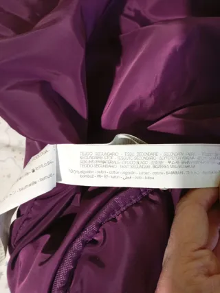 Mochila Zara Kids Naranja y Morado