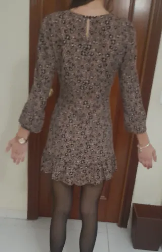 Vestido mini estampado