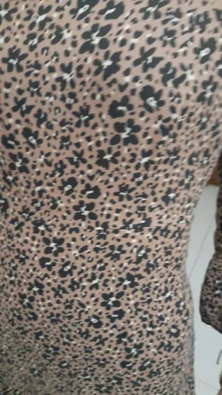 Vestido mini estampado