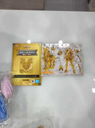 Saint Seiya Myth Cloth Aries Mu Revival Bandai