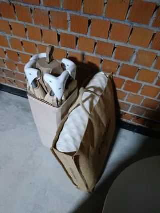 Cuna de viaje plegable y colchon