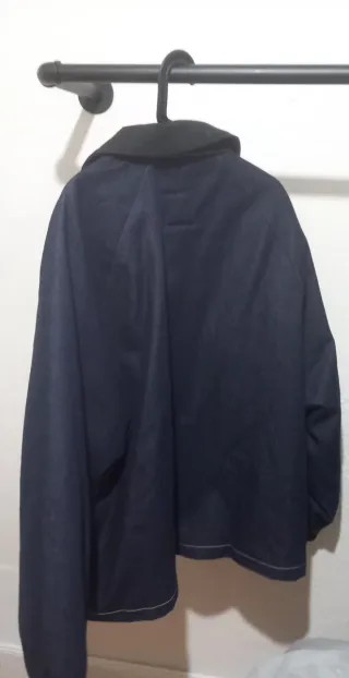 Cazadora Zara Hombre Azul