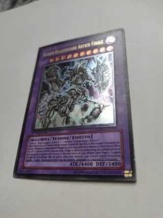 Carta Yu-Gi-Oh! Golem Ingranaggio Antico Finale