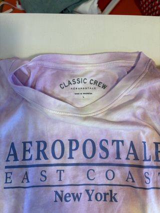 Lote 2 Camisetas Aeropostale Algodón Nuevas